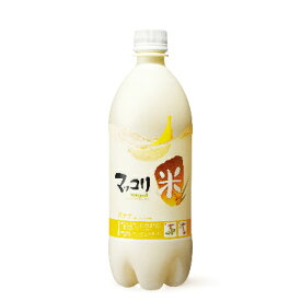 【麹醇堂(クッスンダン)】 米マッコリ バナナ味　お酒　750ml/ALC.4%