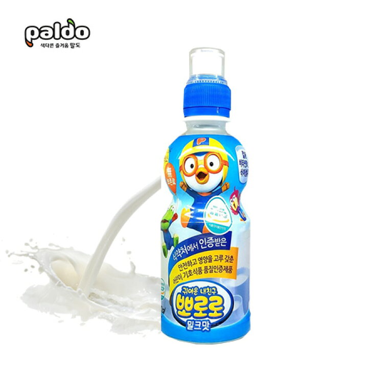 楽天市場】【パルド】ポロロジュース(ミルク味)235ml : 韓流館ショップ 楽天市場】【パルド】ポロロジュース(ミルク味)235ml : 韓流館ショップ