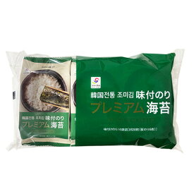 【ソウル市場】 韓国伝統味付けのり　プレミアム海苔　8切×8枚×6パック