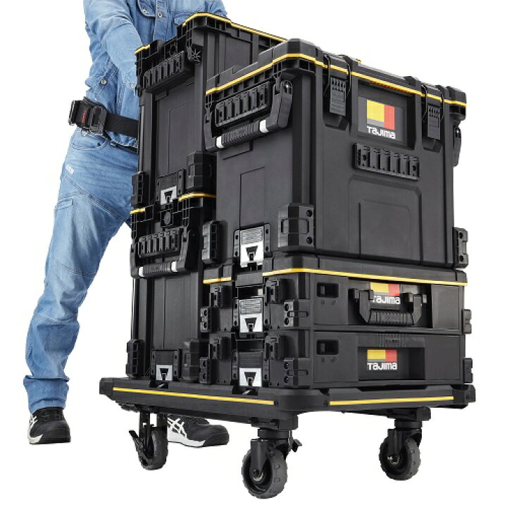 楽天市場】タジマ セフ台車折りたたみ式 CT-DHTOR 電動工具の保管 