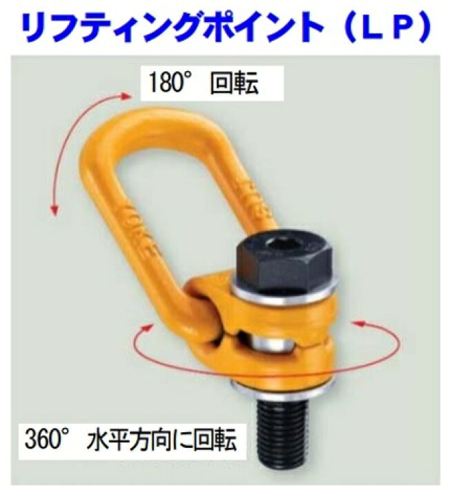 楽天市場】【短納期】YOKE リフティングポイント 呼びM12【LP-12】[8 