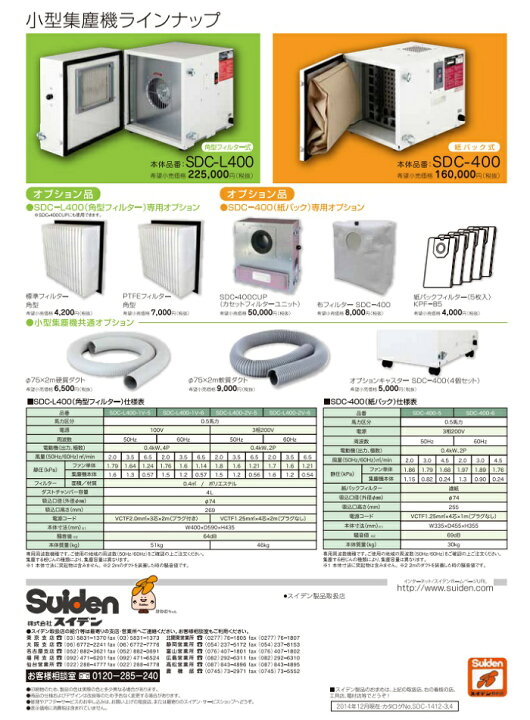 エコツール豊田インター店】SUIDEN/スイデンの紙パック式小型集塵機 