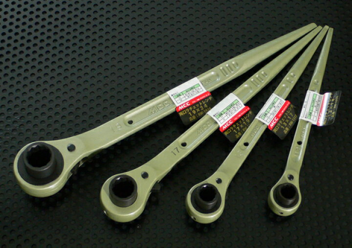 楽天市場】【MCC】RW-35×41mm 両口ラチェットレンチ（シノ付 