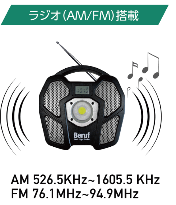 Amazon | イチネンアクセス Beruf(ベルーフ) 投光器 BTKー