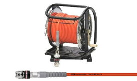 [マッハMach]フジマック　高圧用C型ドラム　スムージーホース　スウィングカプラ付　NHDAL-530C