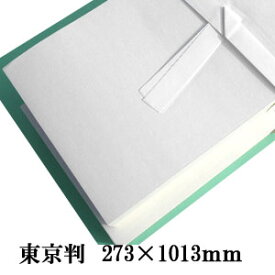 書き初め用紙 東京判 サイズ：273×1013mm 入数：100枚 厚口 書初め 書初用紙 大きな習字半紙 東京版 宿題用