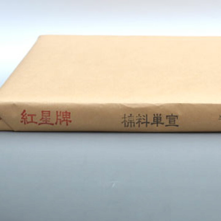 楽天市場】紅星牌 四尺 棉料単宣 半切 (350×1380mm) 20枚 | 書道用紙 