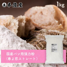 北海道産強力粉 春よ恋ストレート 1kg（国産・食パン・製パン）