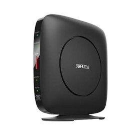 バッファロー WSR-3200AX4S/DBK [Wi-Fi 6 無線LANルーター 11ax/ac/n/a/g/b 2401+800Mbps Ipv6対応]