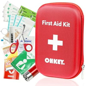 【防災士】OHKEY ファーストエイド キット 救急セット ポイズンリムーバー 登山 アウトドア 防災 救急箱 中型
