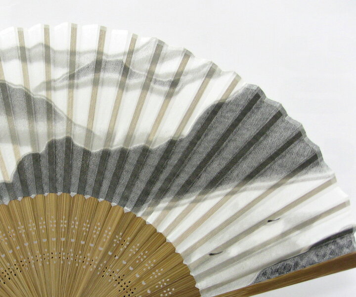 楽天市場】【墨絵】【水墨画】【夏用シルク扇子】【メール便OK 