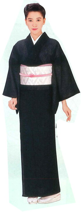 楽天市場】黒紗【紗】【夏着物】お仕立てします（お仕立て代別途 