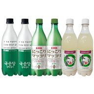 韓国マッコリ　 生マッコリ6本 味比べセット 「麹醇堂x2本、二東x2本、本家x2本」クッスンダン にっこり…