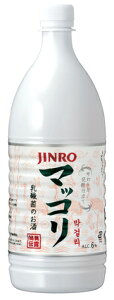 【期間限定・JINRO】眞露(ジンロ)マッコリ1000mlx1箱(15本)[1箱=1個口]★1本当たり￥390★【あす楽対応】★常温便のみ手配します。