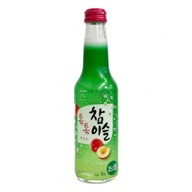 【JINRO】 チャミスル　トクトク　すもも5℃　275ml　韓国酒　チャミスル　炭酸酒　トクトク　焼酒　チャミスル
