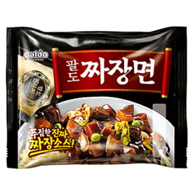 【パルド】[PALDO] チャジャン麺 203gx32個 ★液状スープ★ 韓国ラーメン　袋ラーメン　ジャジャンラーメン　ジャジャン麺