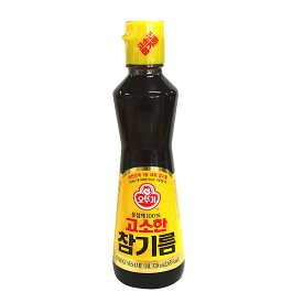BOX販売【オットギ】ごま油 320mlx1箱(12本)　ごまあぶら　韓国ごま油　韓国調味料　韓国料理　韓国調理油