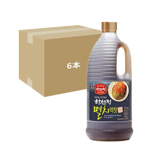地域別送料無料  【CJ・ハソンジョン】イワシエキス 2.5kg×6本 1BOX《食韓国品 韓国食材 韓国料理 韓国食料品 食べ物 韓国調味料 海鮮エキス にぼしエキス キムチ作り材料 いわしえきす》