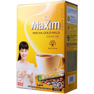 y}LVz JS[h~bNX(100)@MAXIM COFFEE MIX MOCHA GOLD MILD@؍R[q[~bNX@FR[q[@R[q[@ȒPR[q[@CiR[q[