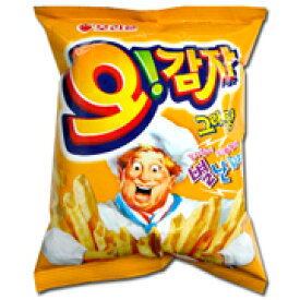 【オリオン】オーカムジャ グラタン味50gx1箱(12個)　韓国お菓子　じゃがいも味　韓国菓子　韓国食品　じゃがいも菓子