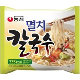 【農心】ミョルチカルクッス 98g　いわしカルグッスラーメン　袋麺　韓国食品　韓国ラーメン　韓国袋ラーメン
