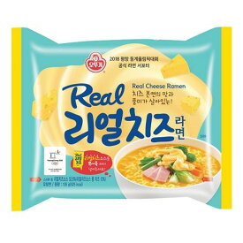 【オットギ】リアルチーズラーメン　135g　SNS大人気　チーズラーメン　韓国　袋麺　袋ラーメン　韓国食品　チーズ味　チーズの香　Real Cheese Ramen