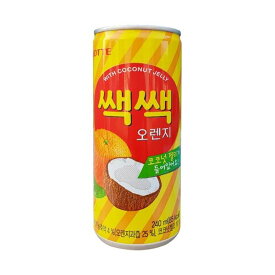 【ロッテ】 セクセクオレンジ 240ml　韓国飲み物　オレンジ飲料　ナタデココ　韓国オレンジ飲料　オレンジドリンク