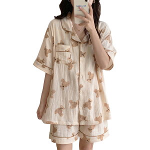 【即納!】KOSIKINI マタニティパジャマ 半袖 前開き 授乳口付き 授乳服 夏 100%綿 ガーゼ 授乳パジャマ 産前 産後 マタニティ パジャマ ルームウェア 授乳 部屋着 上下セット 妊娠 出産 子育て