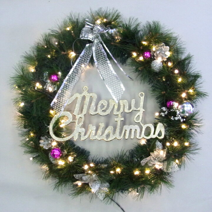 楽天市場 室内イルミネーション クリスマスリース イルミネーション クリスマス モチーフライト リース Led Diy 飾り パーティー 結婚式 電飾 屋外用 グランピング ウェディング 灯り 庭 玄関 コロナ産業 Depos デポス