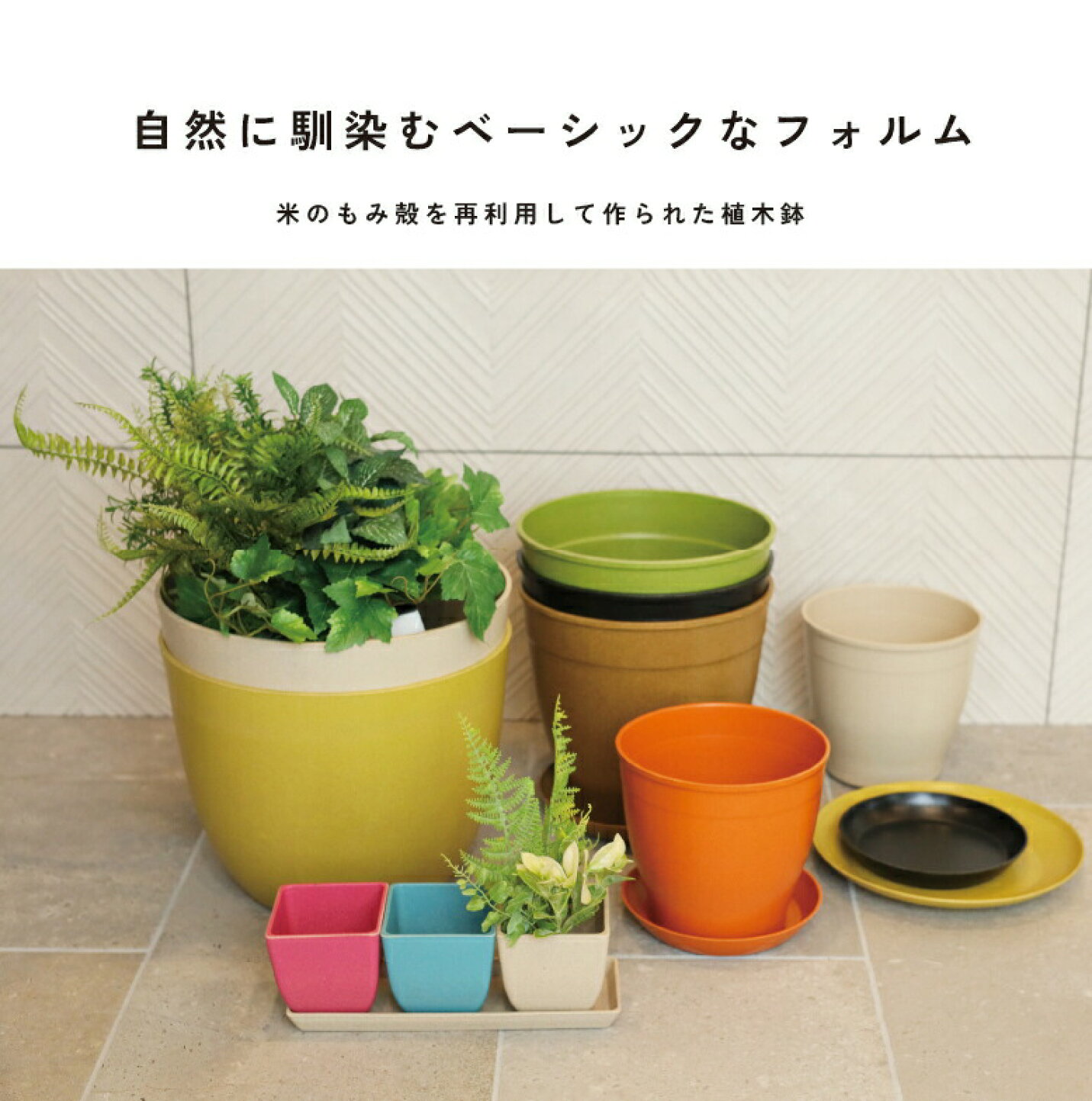 楽天市場 | DEPOS（デポス） - エコでかわいい植木鉢【come-co pot】