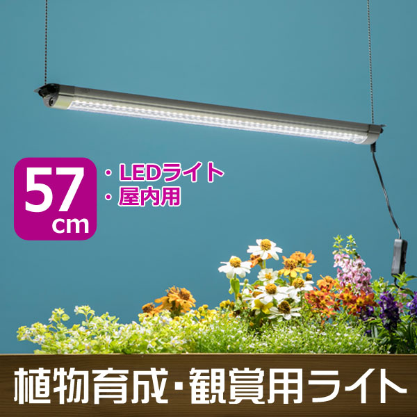植物育成・観賞用ライト グローライト57cm 基本型/植物育成ライト　植物観賞ライト　LEDライト　屋内用/RCP | DEPOS（デポス）