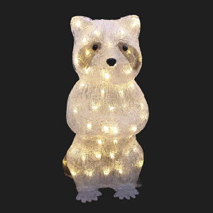 LEDイルミネーション 3Dモチーフライト LED イルミネーション クリスマス アライグマ【メーカー直送/代金引換・同梱不可】