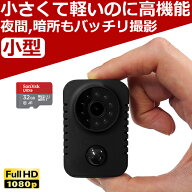 防犯カメラ 小型カメラ microSD32GBセット 小型 家庭用 屋内 屋外 RIP 監視カメラ 持ち運び 携帯用 高画…