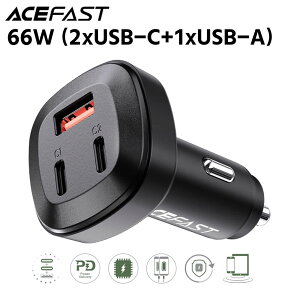 ACEFAST B3 66W fA USB-C ^ J[`[W[ PD }[d VK[\Pbg USB iphone ԍ [d X}z[d  USB }[d gя[d }[d  ԗp [d J[ANZT[ J[