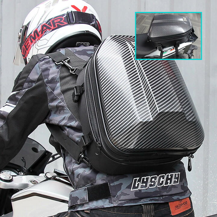 楽天市場】ROCK BIKER 2Wayヘルメットバッグ バイク用 