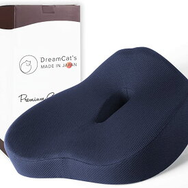 【DreamCat's】椅子 クッション 椅子用 低反発 座布団 低反発クッション 姿勢 デスクワーク クッション ゲルクッション ジェルクッション イス用クッション 大きめ 大きい お尻 ざぶとん 腰 座椅子 いす オフィスワーク 母の日