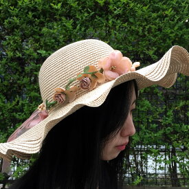 楽天市場 フラワー 麦わら帽子 レディース帽子 帽子 バッグ 小物 ブランド雑貨の通販