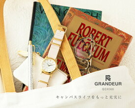 GRANDEUR グランドール 腕時計 レディース 革ベルト ペールピンク ベージュ キャメル ウォッチ グランドール Grandeur GSX068 プレゼント かわいい おしゃれ おすすめ 流行 流行 SNS 日本製ムーブメント