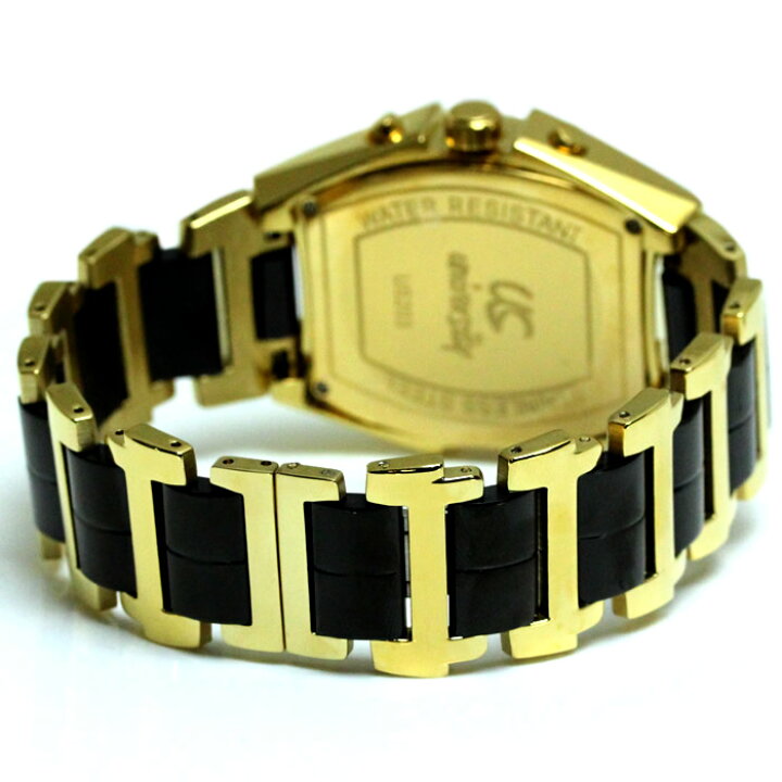 楽天市場 ユニバーシティ University メンズ 腕時計 長渕剛さん 着用モデル 芸能人 アナログ ゴールド ブラック Us3g Us 3g ファン ラッピング無料可能 おすすめ かっこいい Sns インスタ おすすめ 人気 安い 激安 セール キラキラ ゴージャス 派手 Hapian