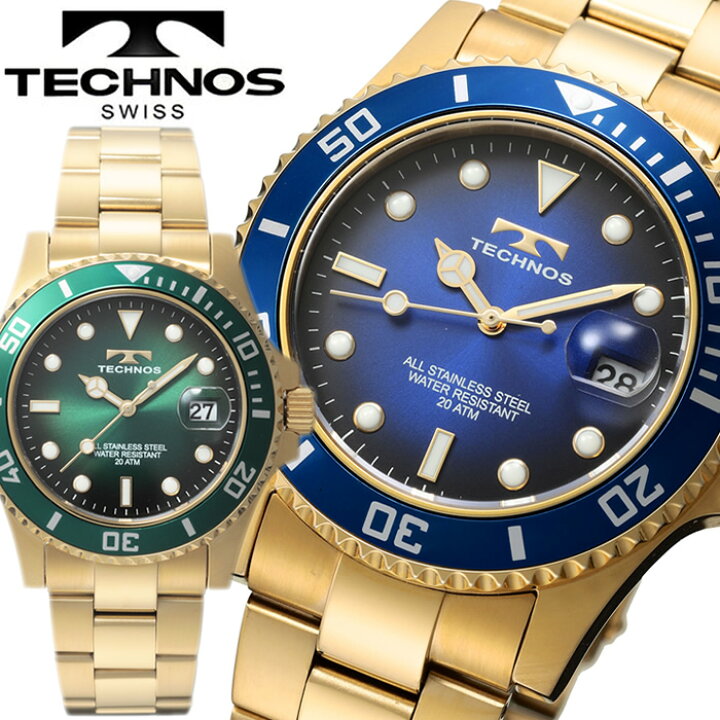 楽天市場】【メーカー正規品】TECHNOS テクノス 腕時計 メンズ 