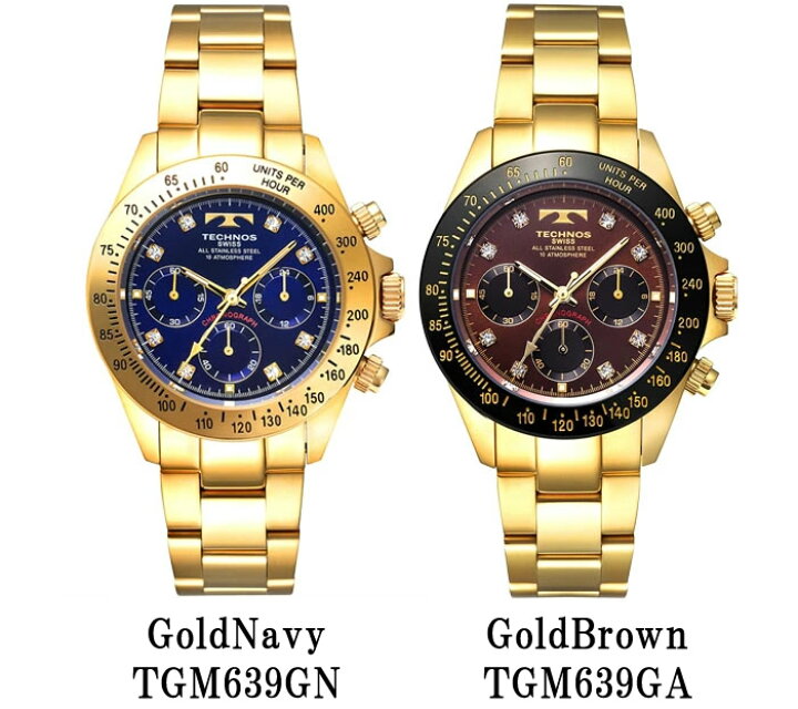 997-0560 TECHNOS テクノス TBM634 メンズ腕時