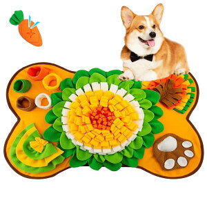 犬ノーズワークマット 知育玩具 ペット おもちゃ 餌隠しマット 早食い防止 訓練毛布 嗅覚訓練マット 餌マット 小型犬 おやつ隠しマット 噛むおもちゃ 嗅覚訓練 運動不足 ペットおもちゃ