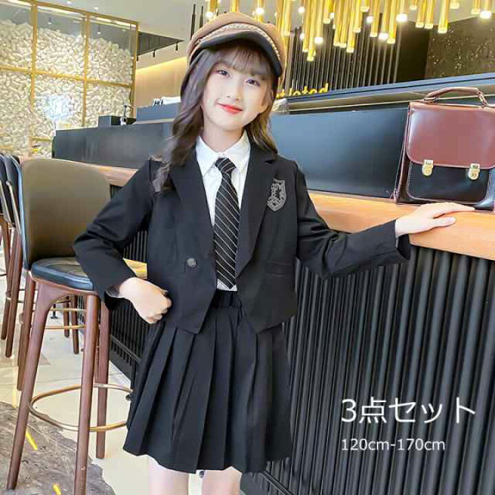 楽天市場】【送料無料】4点セット 子供スーツ キッズ 女の子  