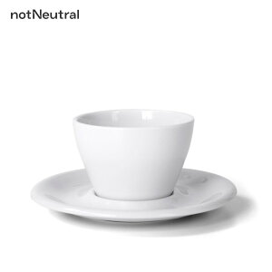 notNeutral nN MN Cappuccino Cup & Saucer 6oz White 89208855