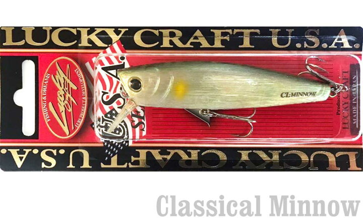 楽天市場 Lucky Craft ラッキークラフト クラシカルミノー ハピネットタックル