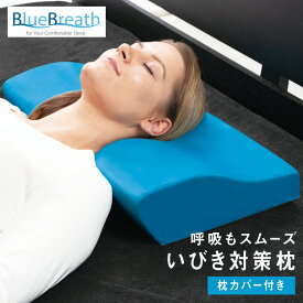 枕 Blue Zone Origin (テンセル枕カバー装着済み) 健康 ストレートネック 首こり 肩こり 安眠枕 低反発枕 いびき 防止 対策 頸椎安定型