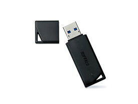 バッファロー USBメモリ 64GB USB3.2(Gen1)/3.1(Gen 1)/3.0/2.0 充実サポート RUF3-K64GA-BK/