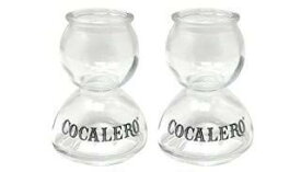 【COCALERO】ボムグラス単品 コカボム専用グラス ロゴあり 2個セット パーティーシーンに