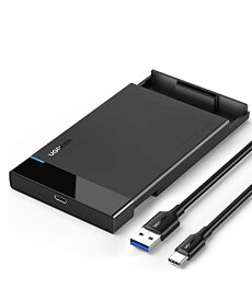 UGREEN 2.5インチ HDD ケース hdd/ssd ハードデスクケース USB3.1 Gen 2 Type-C接続規格 [USB C-A