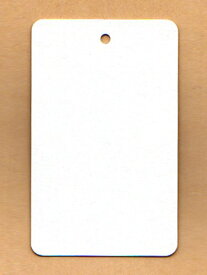 白無地タグ(値札)6341(37×60mm・糸無)/500枚